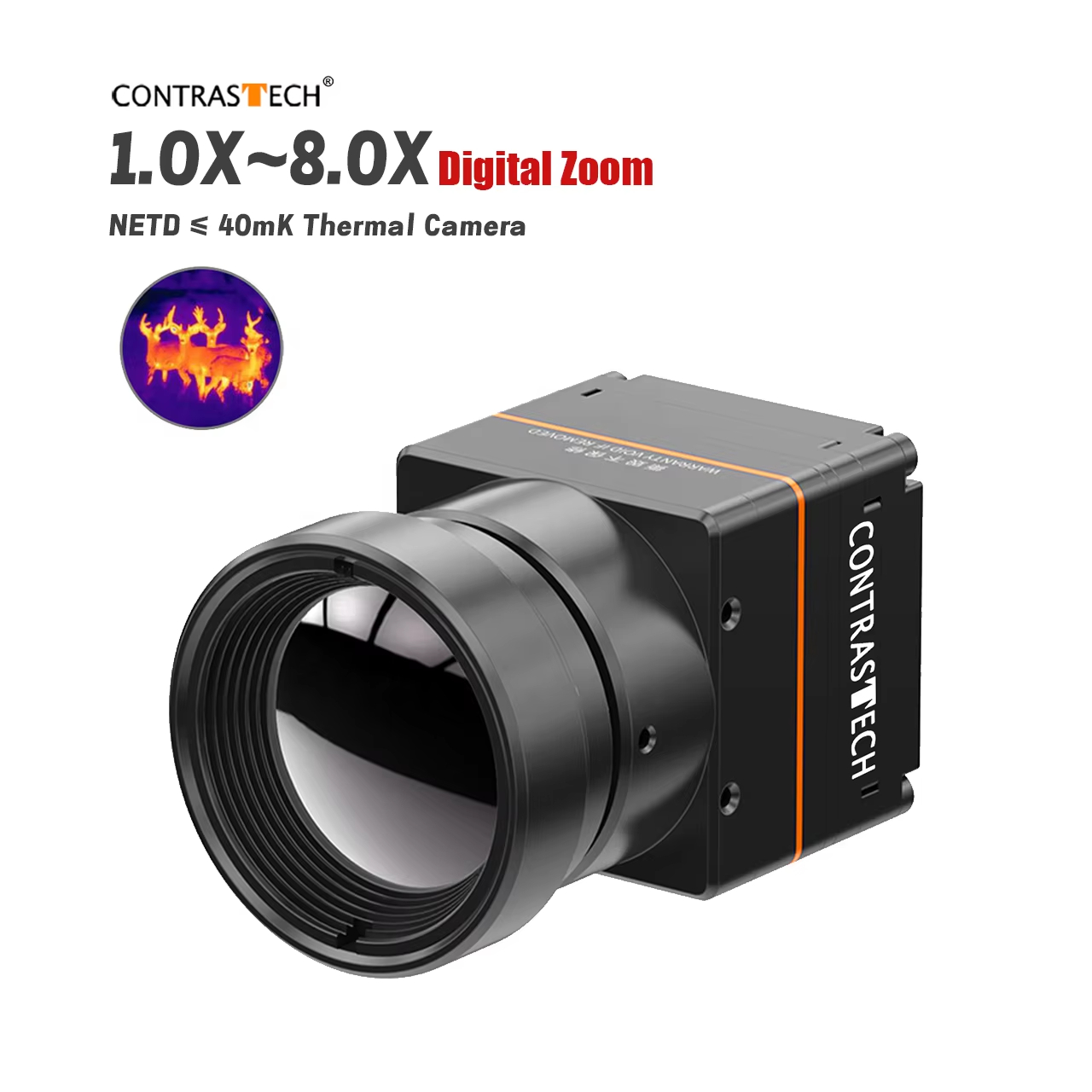 Drone Camera Thermal - Telecamera termica con zoom digitale 1-8X