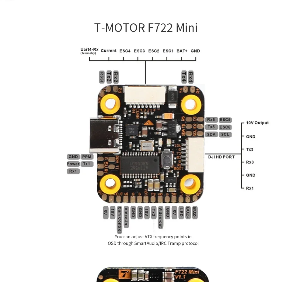 T-Motor MINI F7 FC & F45A 4in1 - Betaflight Fc F7 recensione e prezzo